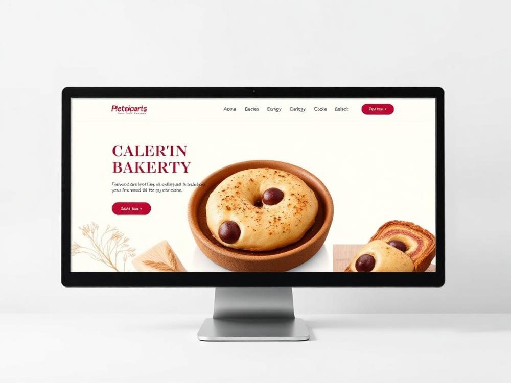 West Side Bakery website design